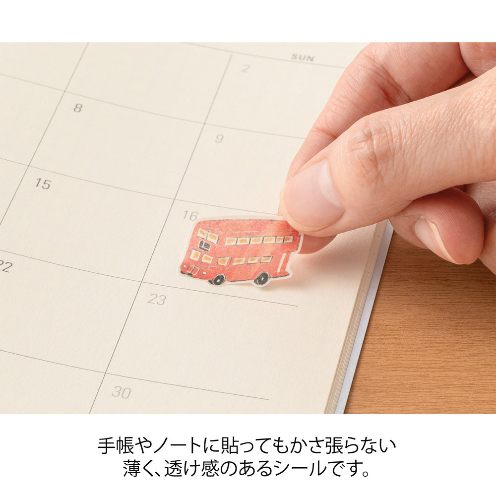 Midori Country Theme Motifs Sticker- United Kingdom