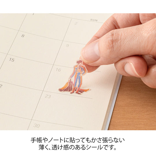 Midori Country Theme Motifs Sticker- Spain