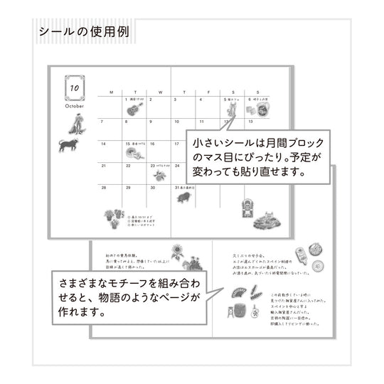 Midori Country Theme Motifs Sticker- Spain