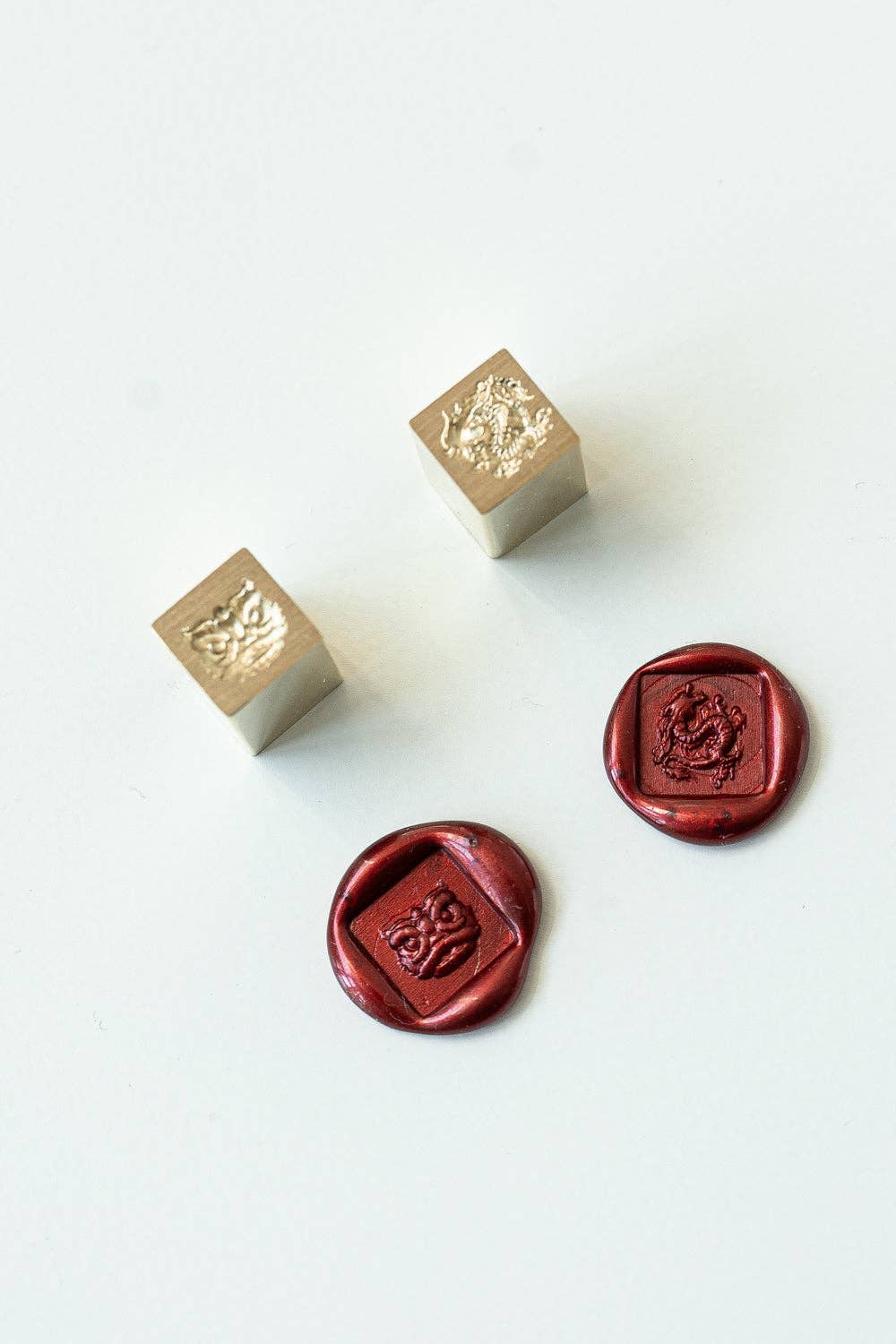 Dragon 9mm Square Mini Wax Seal Head