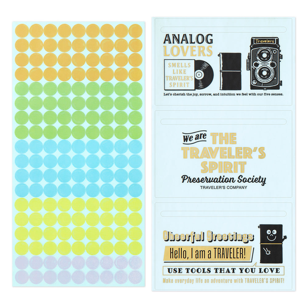 TRAVELER'S notebook Customized Sticker Set for Diary 2026