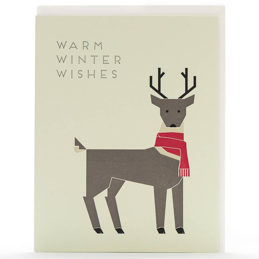 Deer Modern Card: Single Card