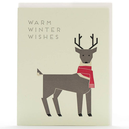 Deer Modern Card: Single Card