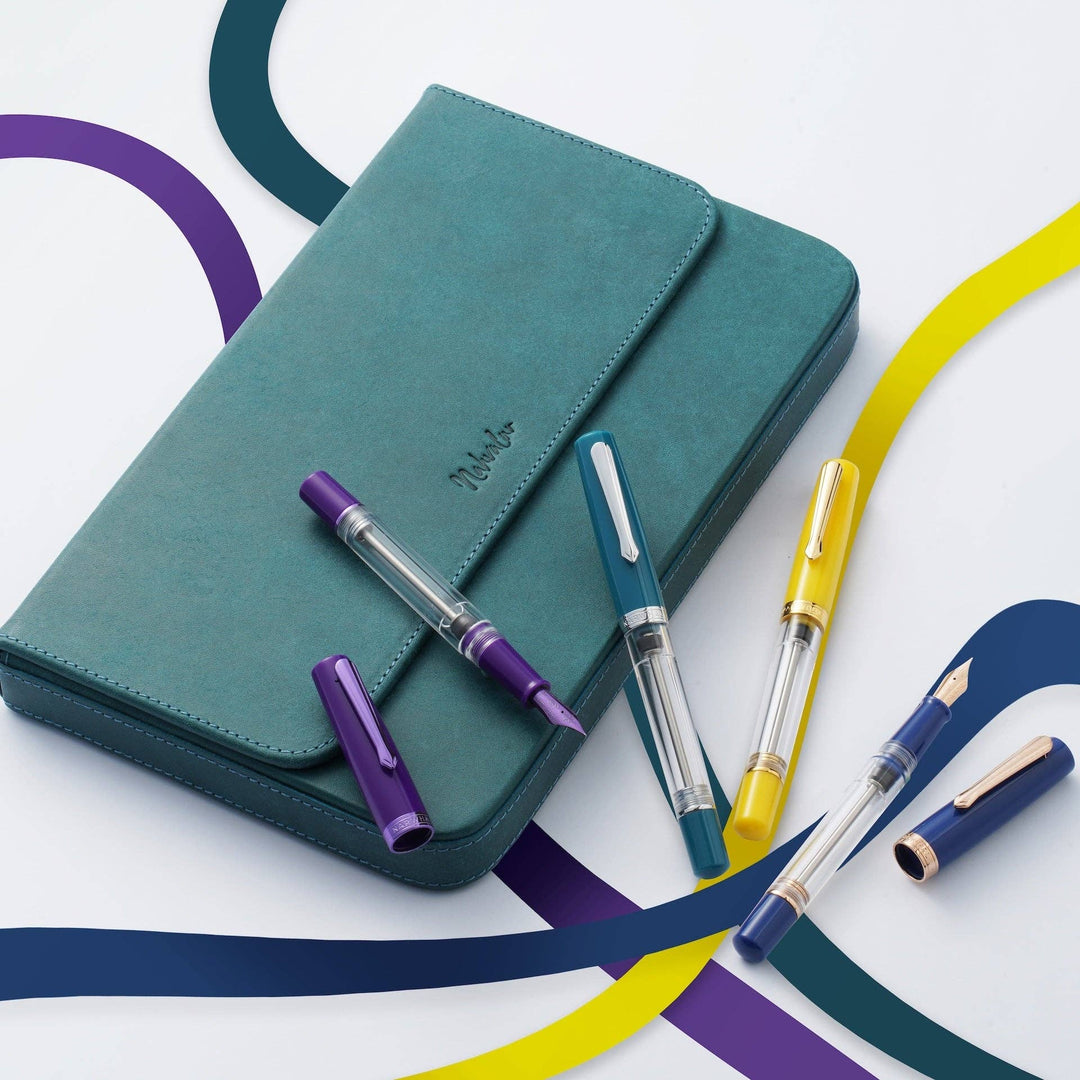 Nahvalur Original Plus Sapphire Fountain Pen: Broad