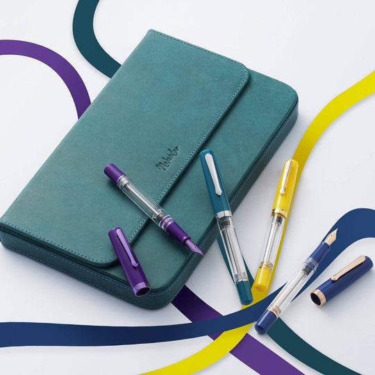 Nahvalur Original Plus Sapphire Fountain Pen: Broad