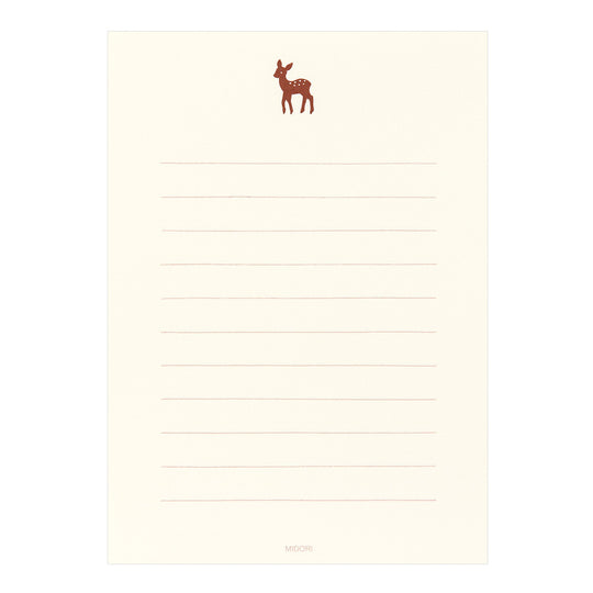 Midori Packed Letter 365 Deer