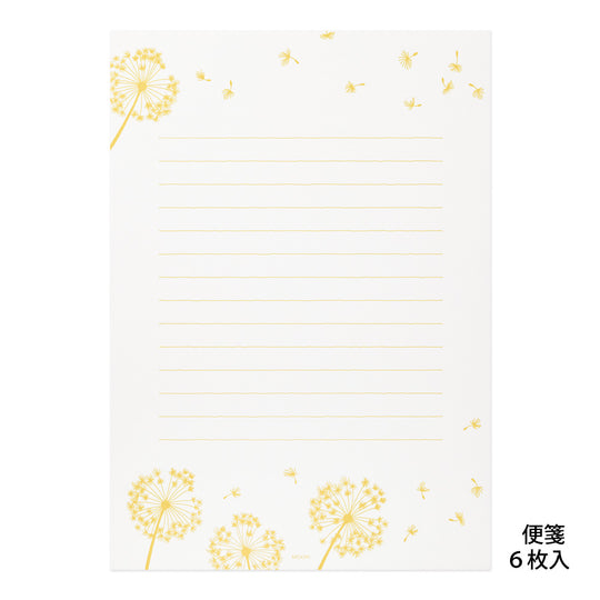 Letter Set Foil-stamped Envelopes Blowball