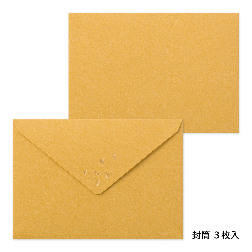 Letter Set Foil-stamped Envelopes Blowball