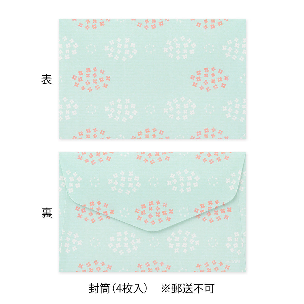 Mini Letter Set with Stickers Rabbit A