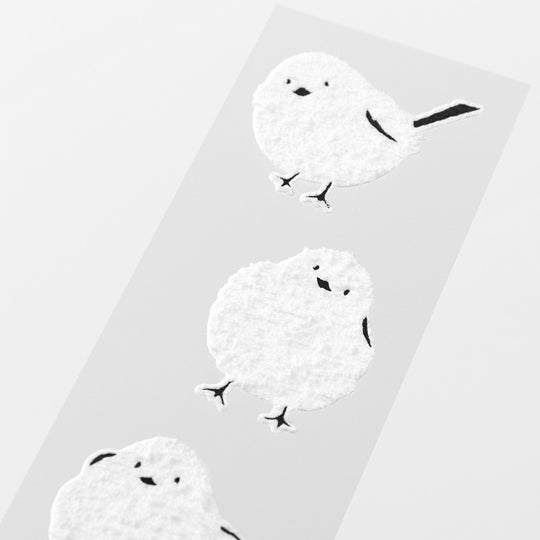 Midori Letter Set with Stickers 636 Long-tailed Tit A