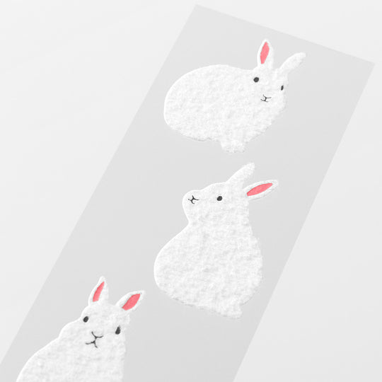Midori Letter Set with Stickers 636 Rabbit B