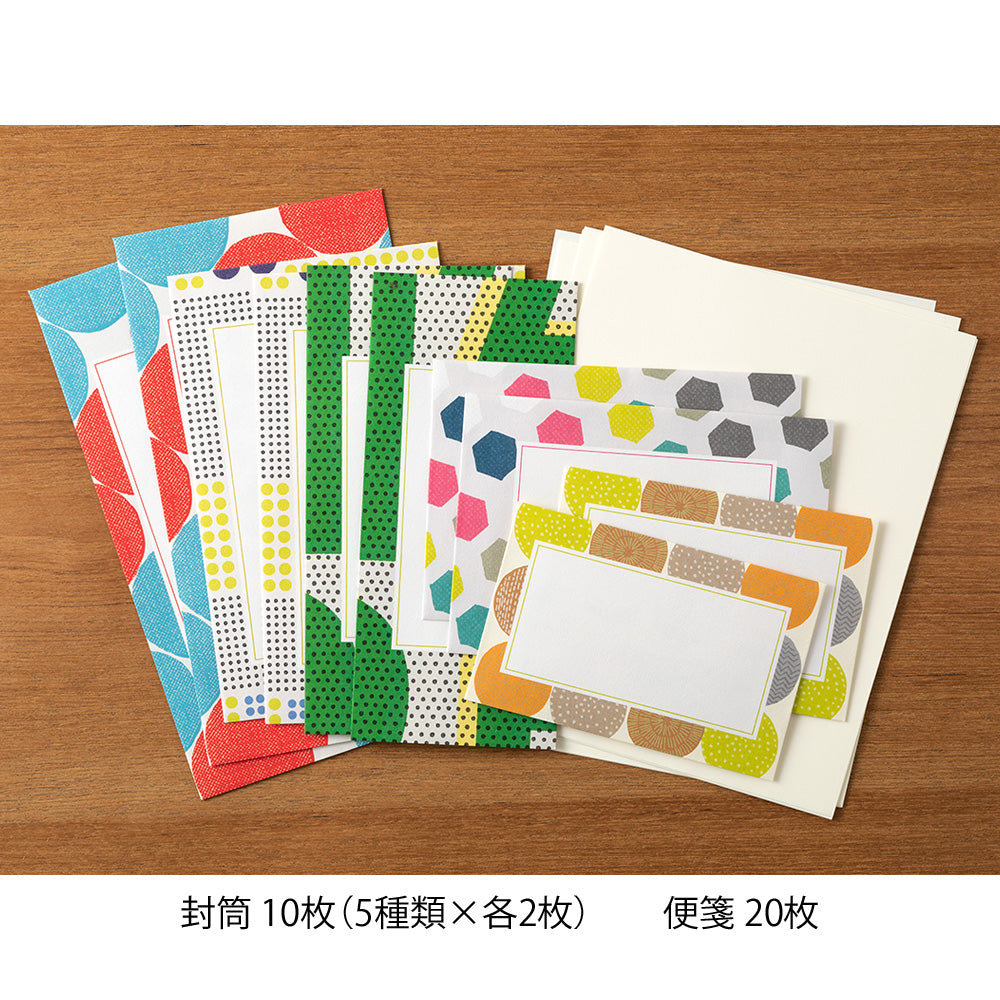 Midori Letter Set 762 Multiple Packed