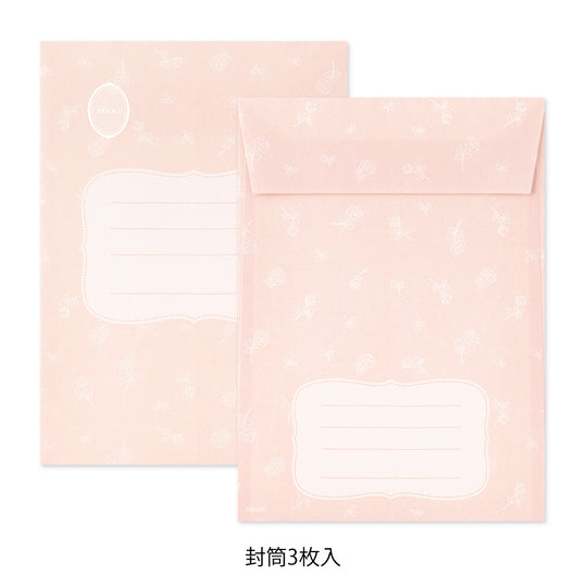 Midori Collage Letter Set- Cat