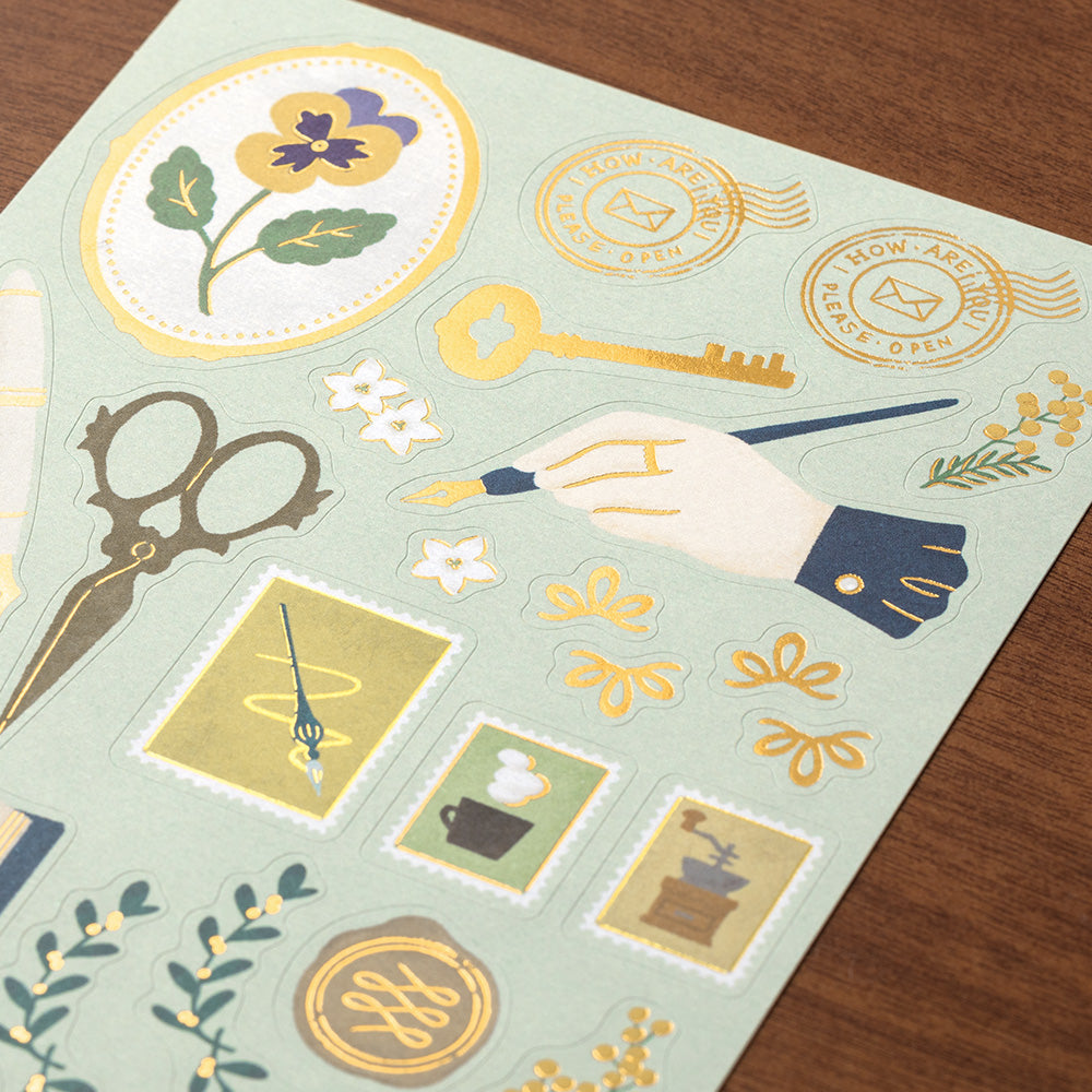 Midori Collage Letter Set- Stationery