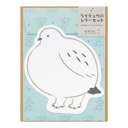 Midori Letter Set 925 Die-cut Grouse