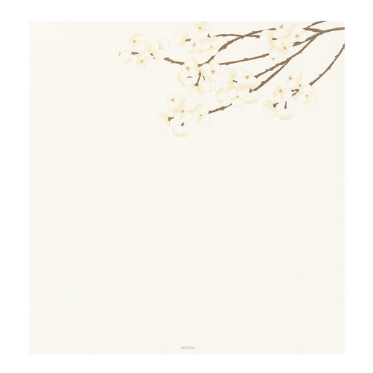 Midori Letter Pad 109 Four Designs Autumn Berries S2