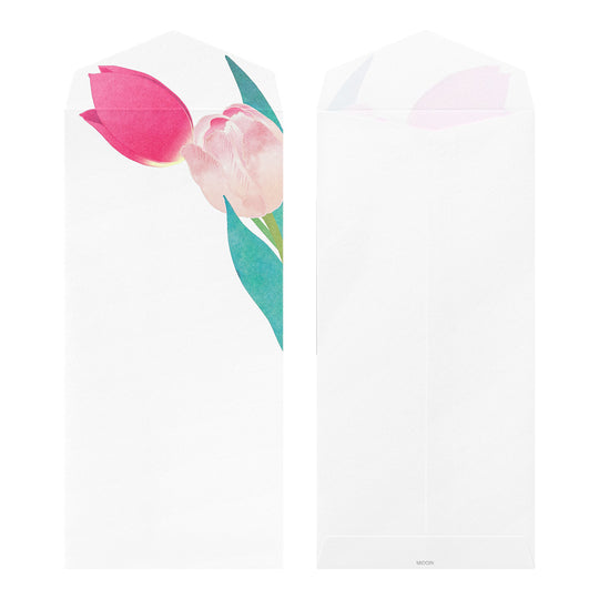 Midori Envelope 128 Foil-stamping Tulip