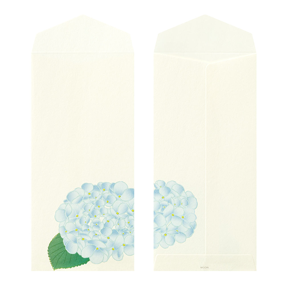 Midori Envelope 134 Four Designs Summer Flowers S3
