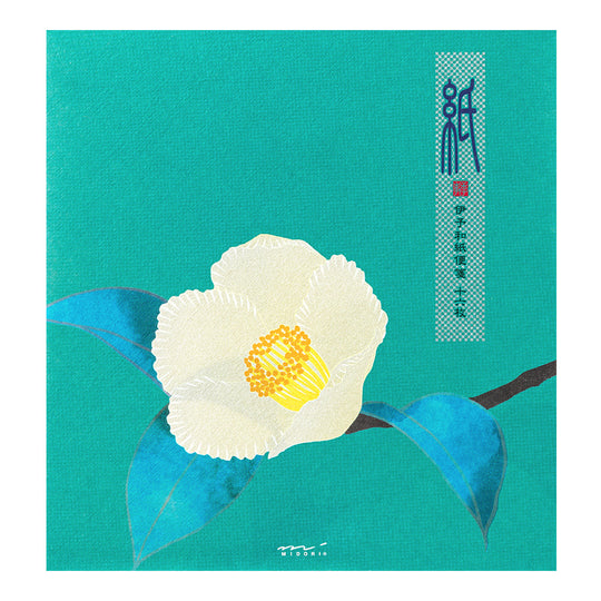 Midori Letter Pad 139 Silk-Printing Japanese Stewartia