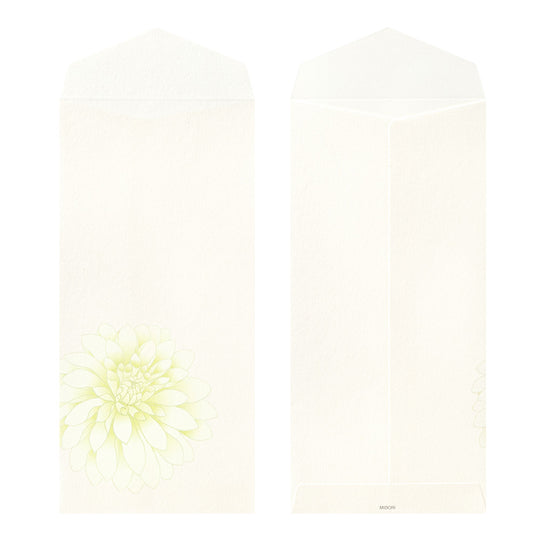 Midori Envelope 142 Four Designs Dahlia