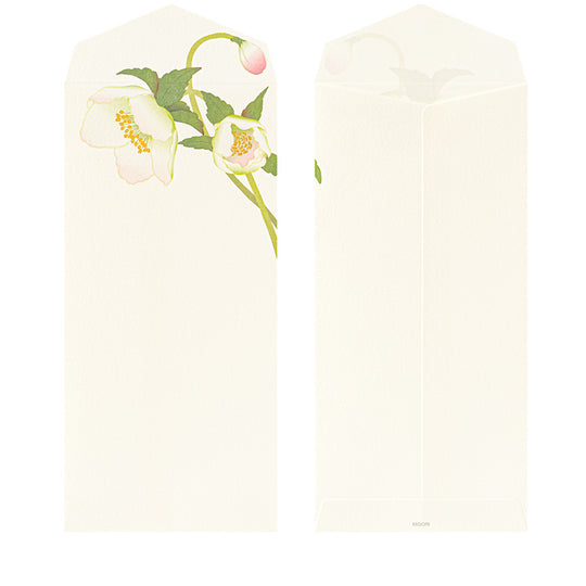 Midori Envelope 150 Four Designs Christmas Rose