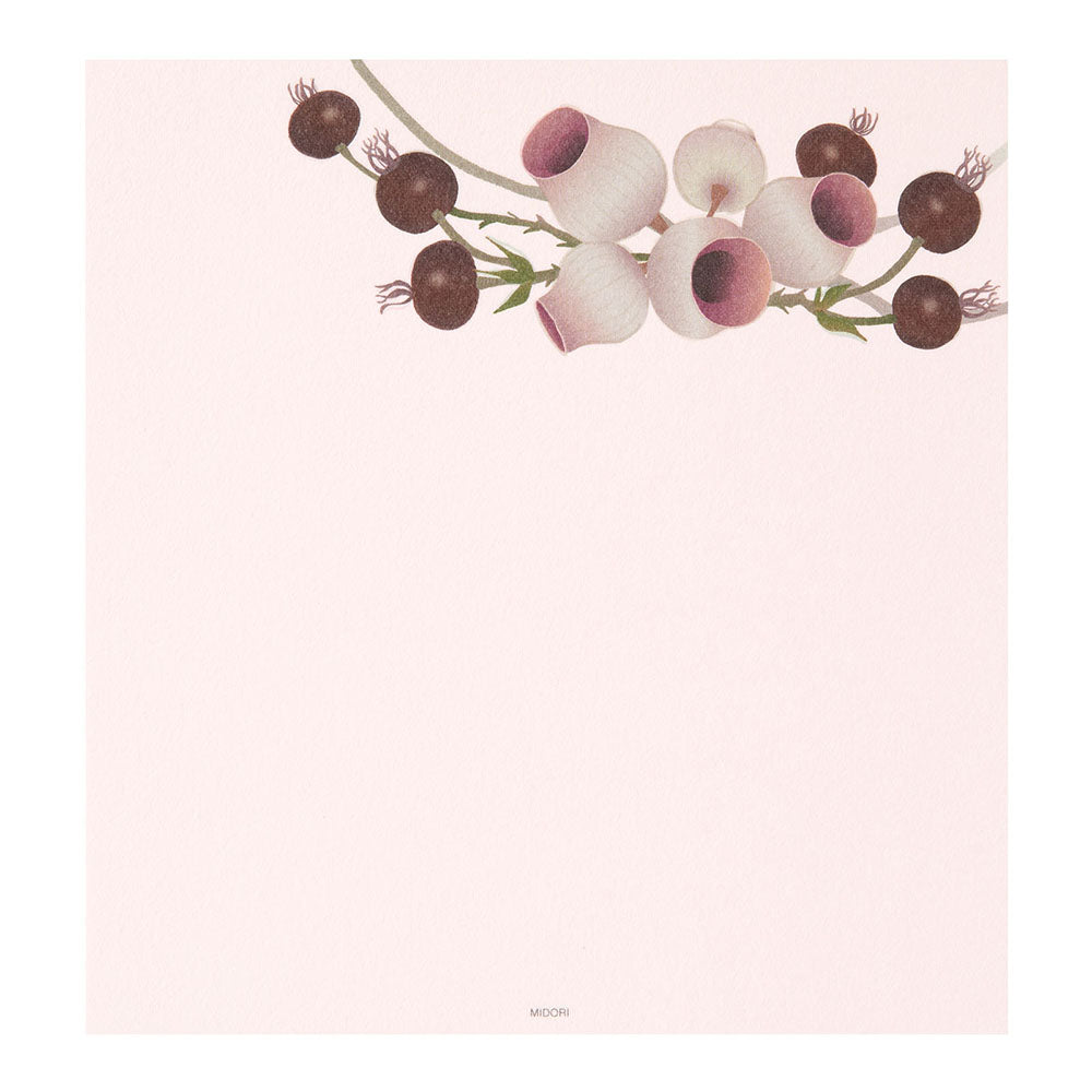 Letter Pad Autumn Wreath