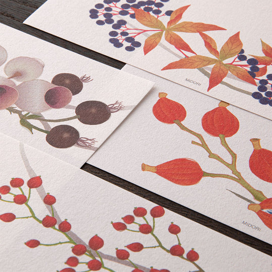 Letter Pad Autumn Wreath