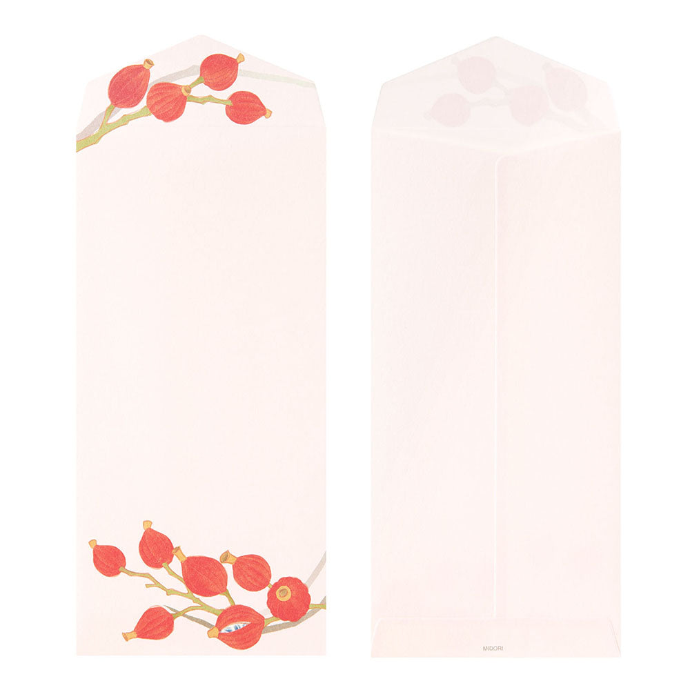 Envelope Autumn Wreath