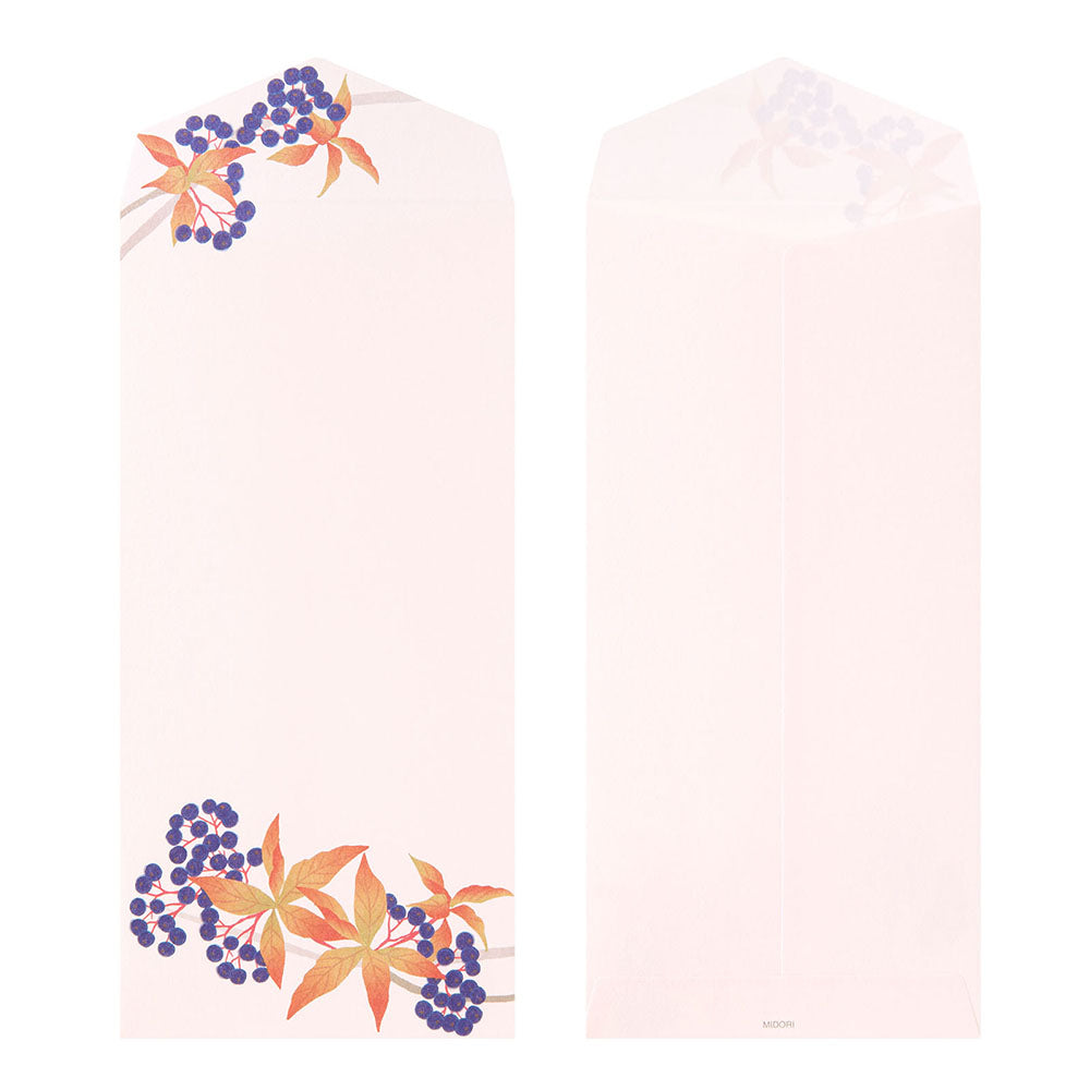 Envelope Autumn Wreath