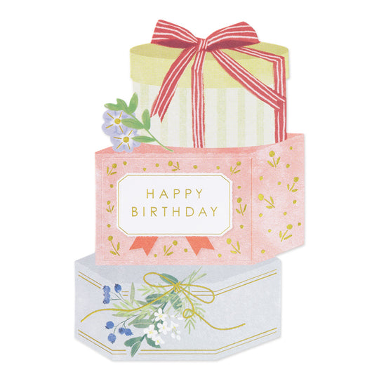 Midori Card Peel Back Birthday Present
