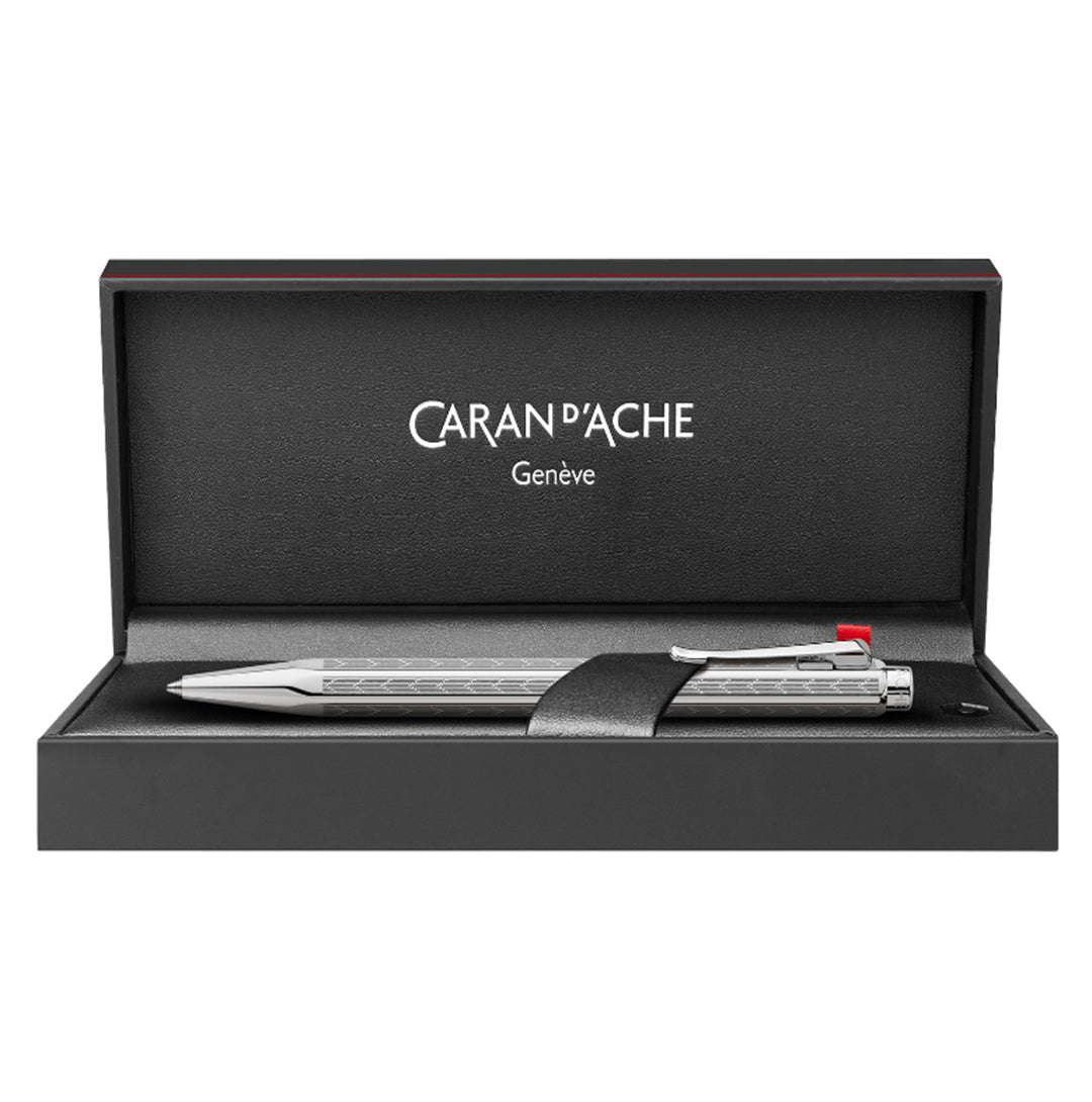 Caran d'Ache Platinum-Coated ECRIDOR™ CHEVRON Ballpoint Pen