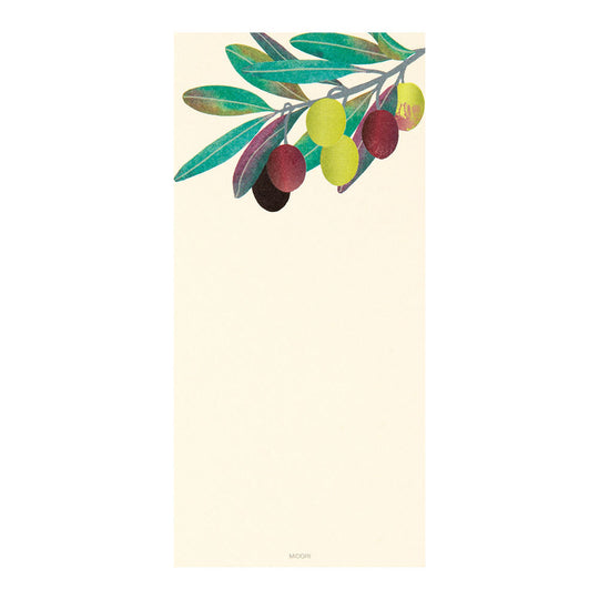 Message Letter Pad Foil-Stamping Olive