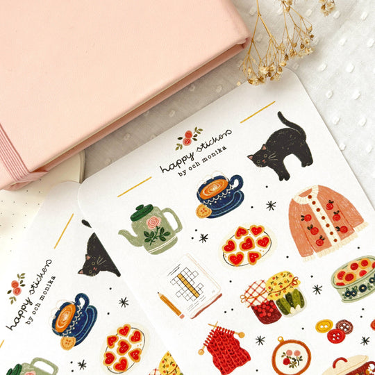 Granny Things - Planner &amp; Journal Stickers | A6 Matte Paper
