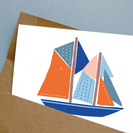 Greeting Card Bluenose