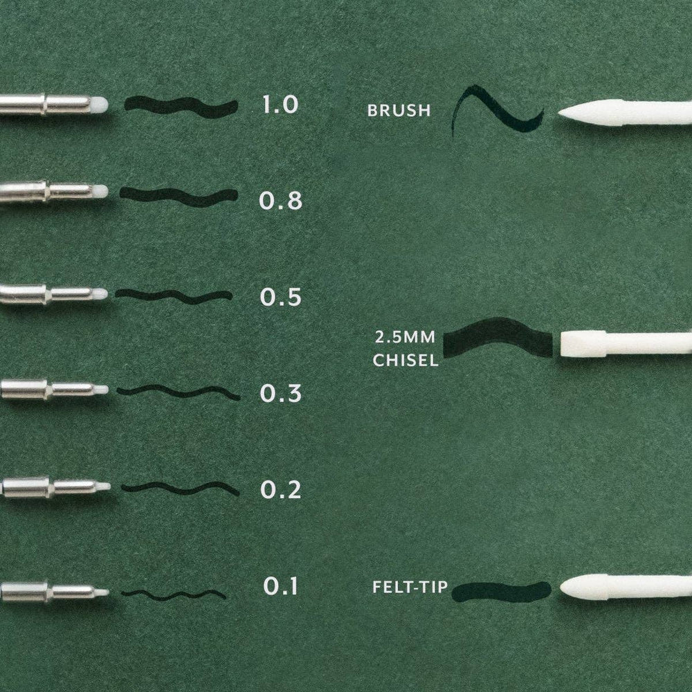 Lumos Tips (pack of 3): 3 x 0.1 Fineliner
