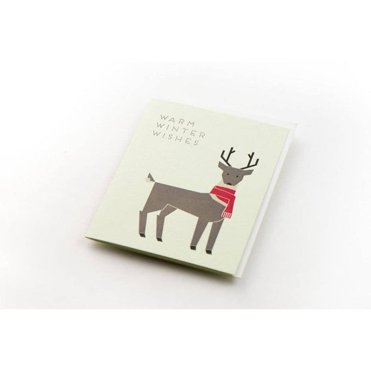 Deer Modern Card: Single Card