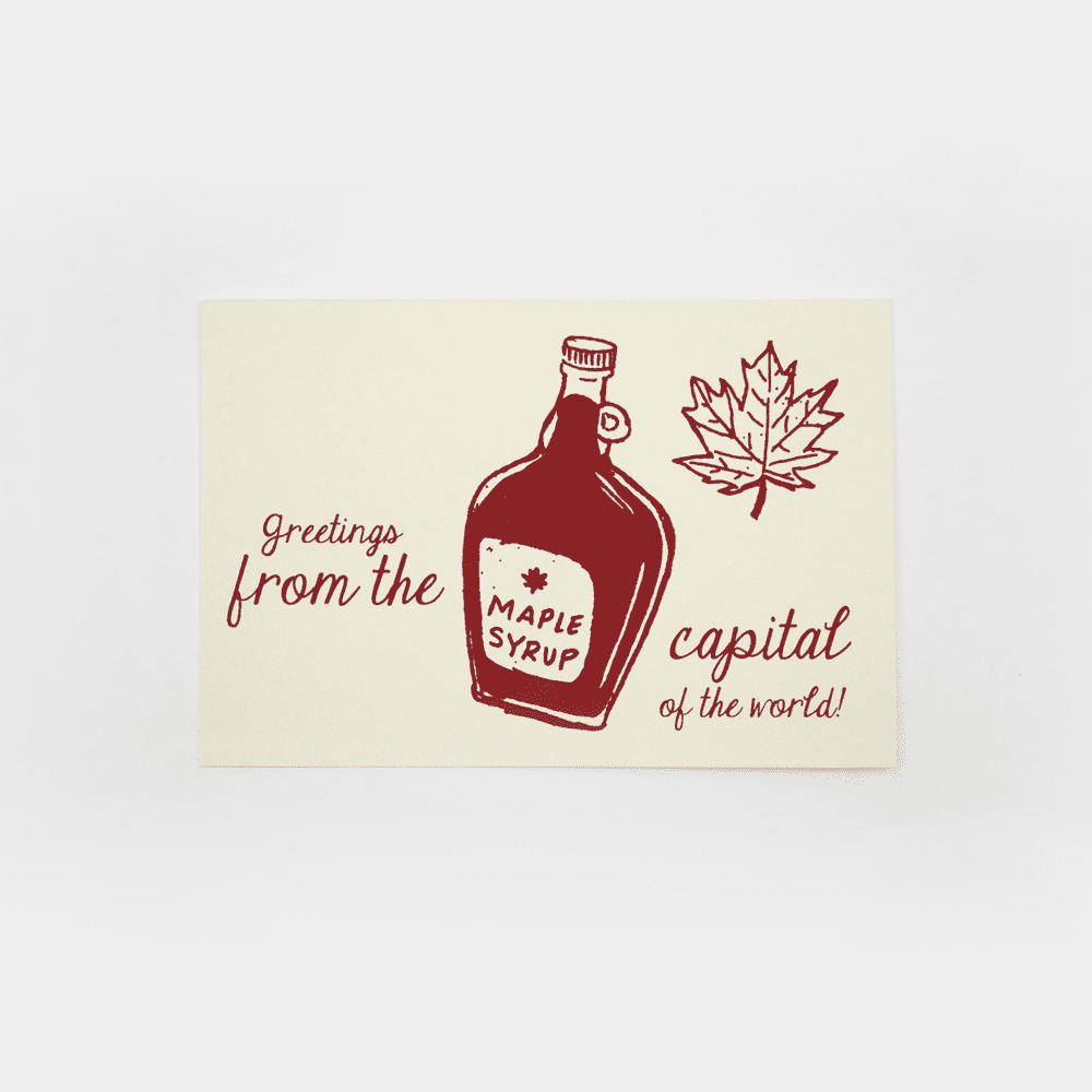 Kid Icarus - POSTCARD - Maple Syrup