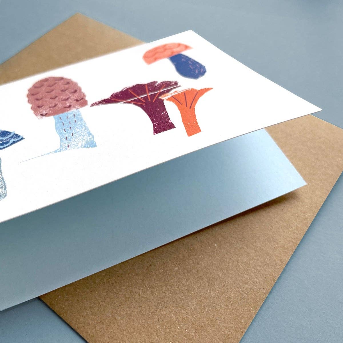 Greeting Card Mushrooms