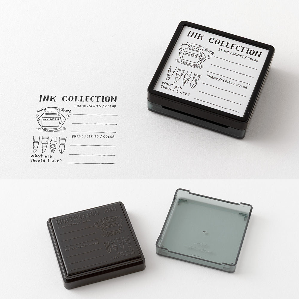 Midori Paintable Stamp Pre-inked- Ink Collection A