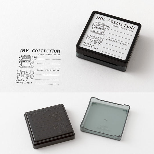 Midori Paintable Stamp Pre-inked- Ink Collection A