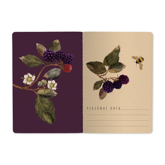 A5 Notebook -Wild Blackberry