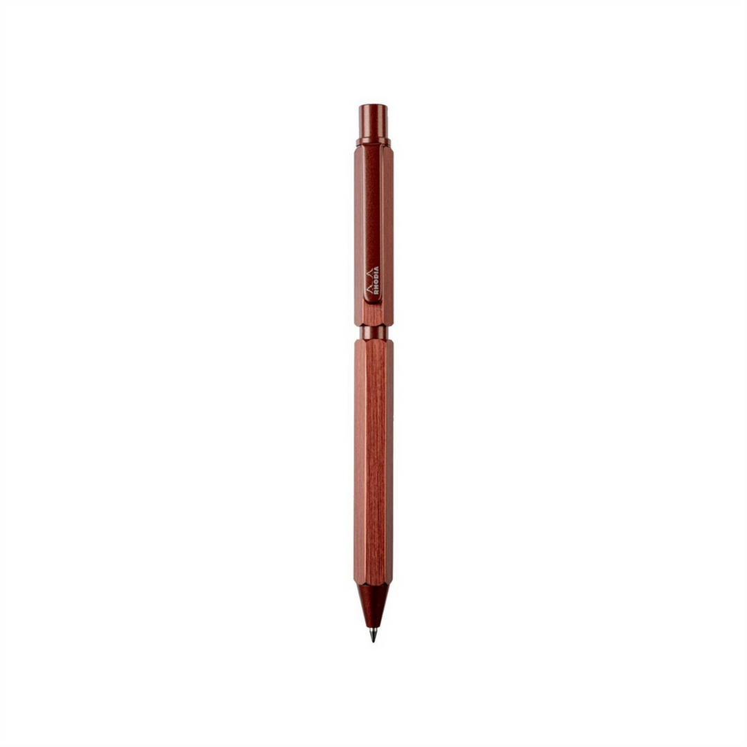 Rhodia scRipt 3-in-1 Mechanical Pencil &amp; Ball Point Pen- Brown