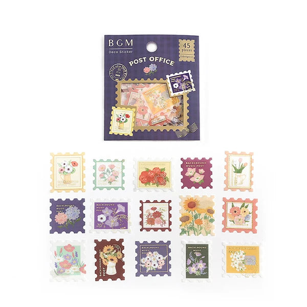 BGM Stickers Post Office/Flower