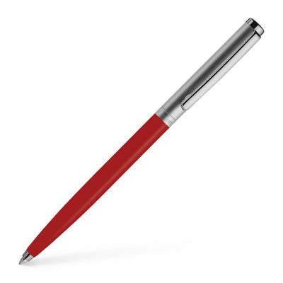 Otto Hut Ballpoint Design01- Frosted Red Ruthenium