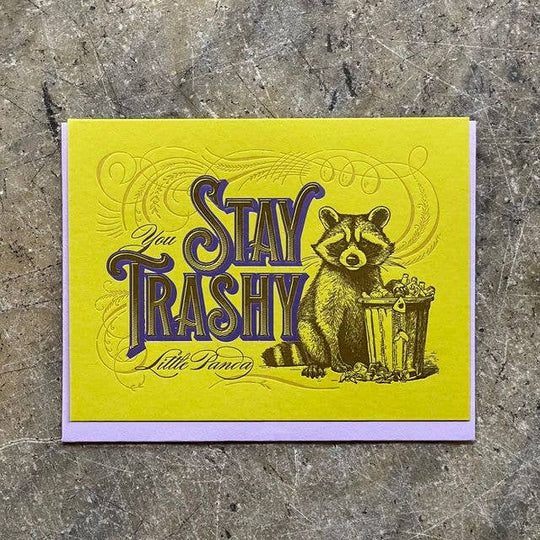 Card / Stay Trashy
