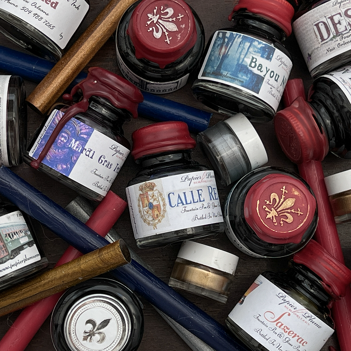 New Orleans Collection Special Edition Fountain Pen Inks: Bayou Nightfall