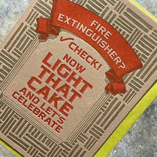 Card / Fire Extinguisher
