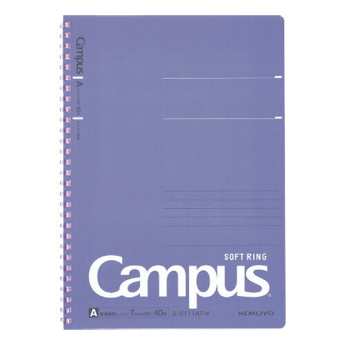 Kokuyo Campus Soft Ring Notebook Dot Ruled 40 Sheets- B5
