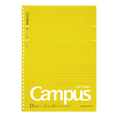 Kokuyo Campus Soft Ring Notebook Dot Ruled 40 Sheets- B5