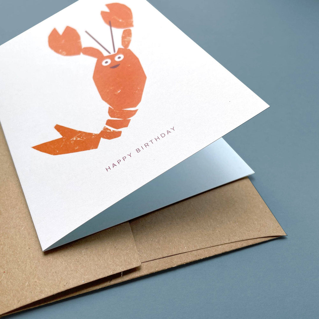 Greeting Card Lobster